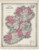 Ireland 1865 Colton - Old Map Reprint Ireland 1865 Colton - Old Map Reprint