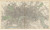 Old Map of London 1843 Davies - Old Map Reprint