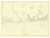 Pensacola Bay to Mobile Bay 1909 80000 AT Chart 187