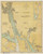 Lynn Canal and Stephens Passage 1925 Nautical Chart 200,000 Scale  Alaska Chart 8300