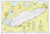Lake Erie 1978 - Old Map Nautical Chart Reprint LS3