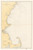 Cape Elizabeth to Cape Cod 1935 Nautical Map 1:210,100 sc Reprint BA 50