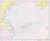 Gulf of Maine to Georges Bank 1975 Nautical Map 1:500,000 sc Reprint BA 71 (13009)