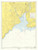 New Haven Harbor 1962 - Old Map Nautical Chart AC Harbors 218 - Connecticut