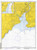 New Haven Harbor 1972 - Old Map Nautical Chart AC Harbors 218 - Connecticut