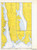 New London Harbor and Vicinity 1969 - Old Map Nautical Chart AC Harbors 293 - Connecticut