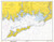 Fishers Island Sound 1968 - Old Map Nautical Chart AC Harbors 358 - Connecticut