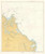 Cohasset and Scituate Harbors 1954 - Old Map Nautical Chart AC Harbors 1 244 - Massachusetts