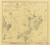 Approaches to Dix Island 1874 B - Old Map Nautical Chart AC Harbors 3 563 - Maine