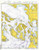 Strait of Juan de Fuca to Strait of Georgia 1974 - Old Map Nautical Chart PC Harbors 6380 - Washington