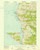 Cape Mendocino, California 1951 (1951b) USGS Old Topo Map 15x15 Quad