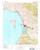Cayucos, California 1951 (1971) USGS Old Topo Map 15x15 Quad