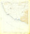 Hueneme, California 1904 (1925) USGS Old Topo Map 15x15 Quad
