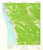 Navarro, California 1961 (1962) USGS Old Topo Map 15x15 Quad