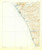 Oceanside, California 1901 (1925) USGS Old Topo Map 15x15 Quad