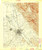 San Jose, California 1897 (1897) USGS Old Topo Map 15x15 Quad