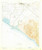 Santa Ana, California 1901 (1932) USGS Old Topo Map 15x15 Quad