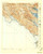 Tamalpais, California 1897 (1897) USGS Old Topo Map 15x15 Quad