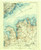 Oyster Bay, New York 1900 (1935) USGS Old Topo Map 15x15 Quad