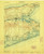 Riverhead, New York 1904 (1910) USGS Old Topo Map 15x15 Quad
