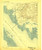 Bay Side, New Jersey 1894 (1921) USGS Old Topo Map 15x15 Quad