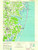 Ocean City, Maryland 1961 (1961) USGS Old Topo Map 15x15 Quad