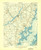 Snow Hill, Maryland 1901 (1944) USGS Old Topo Map 15x15 Quad