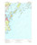 Casco Bay, Maine 1957 (1966) USGS Old Topo Map 15x15 Quad