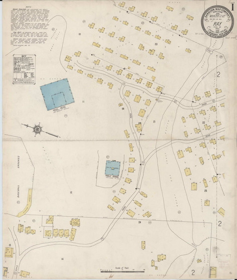 Ray, Arizona 1915 - Old Map Arizona Fire Insurance Index