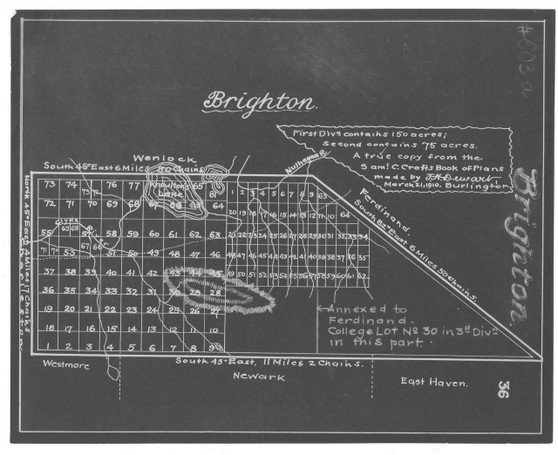 Brighton Lotting Vermont Town Dewart