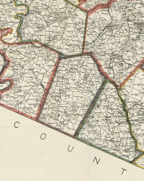 Bethel Township, Pennsylvania 1898 Old Town Map Custom Print - Allegheny Co. Bethel Township, Pennsylvania 1898 Old Town Map Custom Print - Allegheny Co.