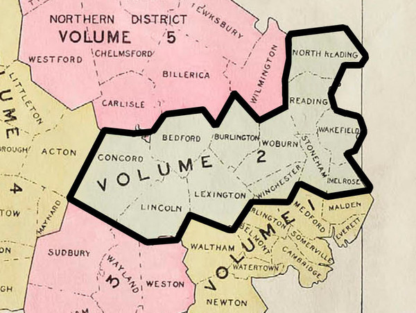 Custom Index, 1906 - Old Street Map Reprint - Middlesex Co. Atlas Vol.2 - Concord to Wakefield Custom Index, 1906 - Old Street Map Reprint - Middlesex Co. Atlas Vol.2 - Concord to Wakefield