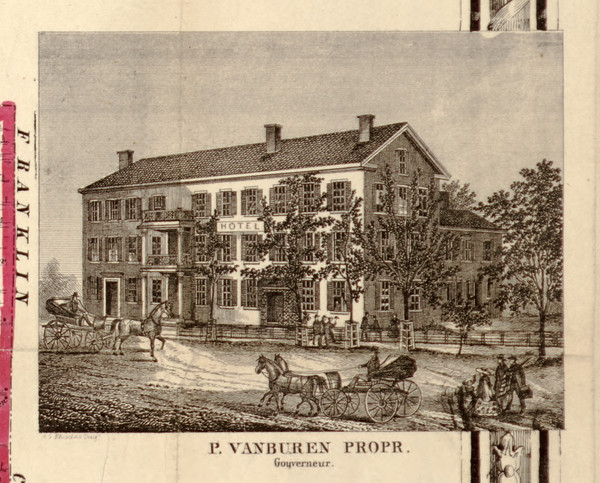 P. Vanburen Propr., New York 1858 Old Town Map Custom Print - St. Lawrence Co. P. Vanburen Propr., New York 1858 Old Town Map Custom Print - St. Lawrence Co.