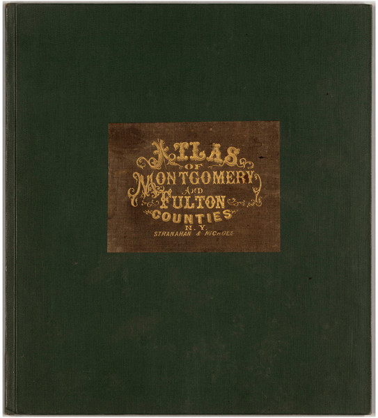 Cover, New York 1868 - Old Town Map Reprint - Montgomery & Fulton Cos. Atlas 0