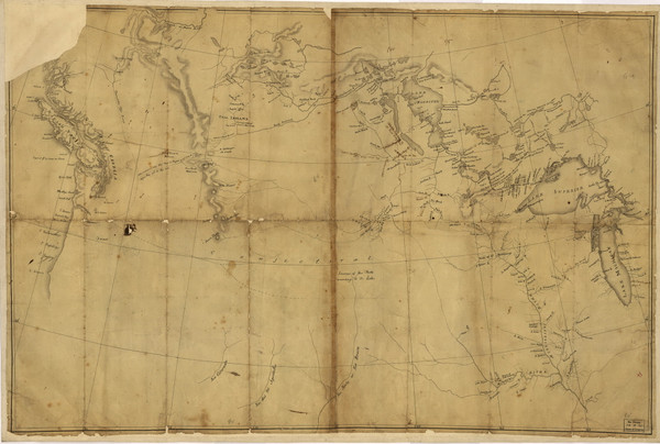 Michigan 1803 Lewis & Clark - Old State Map Reprint