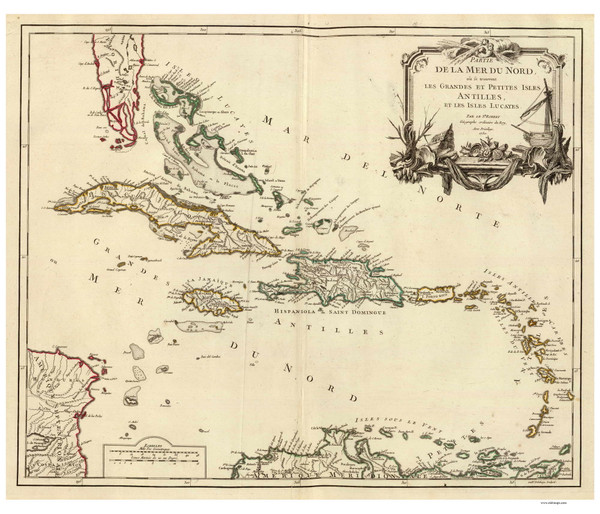 West Indies 1750 - Robert - USA & Americas