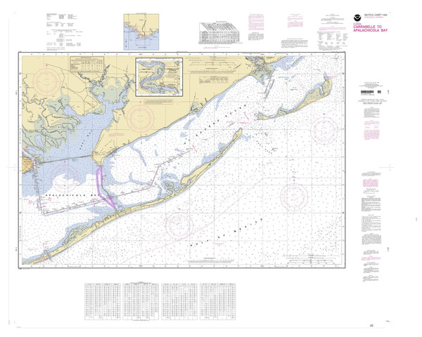 Carabelle to Apalachoicola Bay 2001 - Old Map Nautical Chart AC Harbors 11404 - Florida (Gulf Coast)
