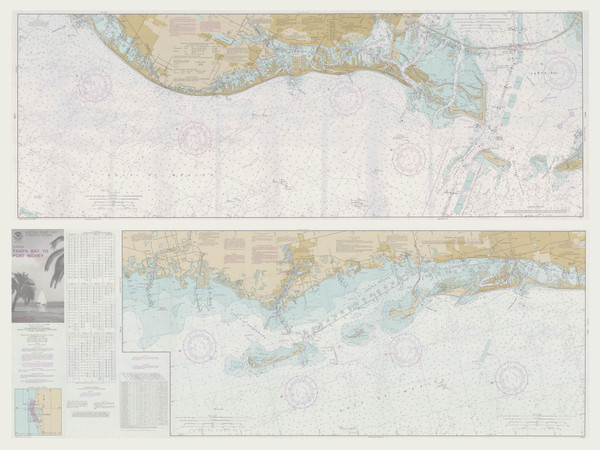Tampa Bay to Port Richey 1990 - Old Map Nautical Chart AC Harbors 11411 - Florida (Gulf Coast) Tampa Bay to Port Richey 1990 - Old Map Nautical Chart AC Harbors 11411 - Florida (Gulf Coast)
