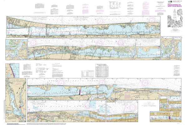 Palm Shores to West Palm Beach 2014 - Old Map Nautical Chart AC Harbors 11472 - Florida (East Coast) Palm Shores to West Palm Beach 2014 - Old Map Nautical Chart AC Harbors 11472 - Florida (East Coast)