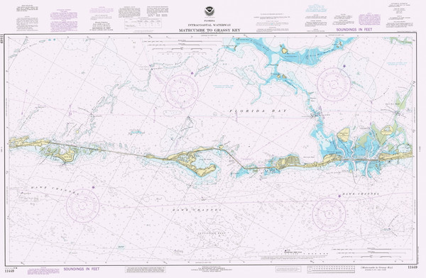 Matecumbe Key to Grassy Key 1988 - Old Map Nautical Chart AC Harbors 11449A - Florida (East Coast)