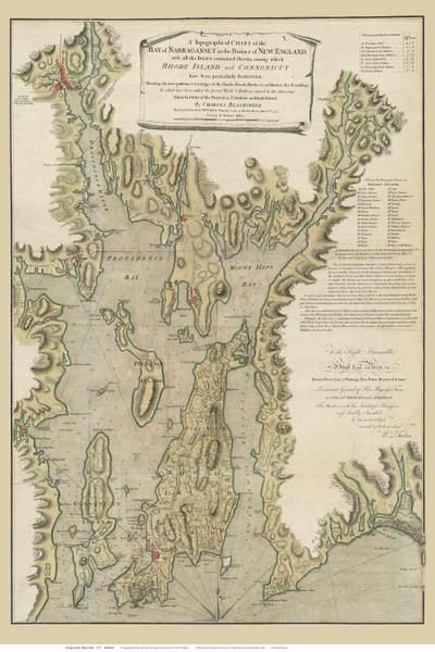 Narragansett Bay 1777 BPL