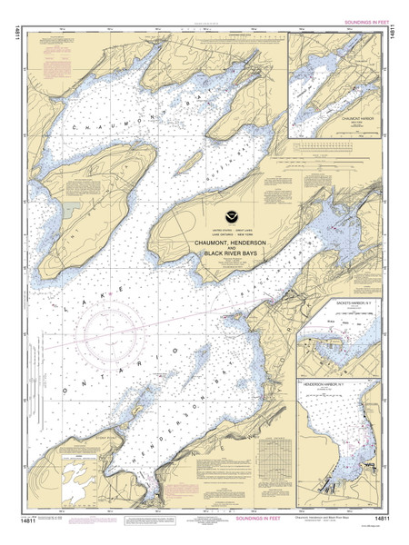 East End of Lake Ontario 2006 Lake Ontario Harbor Chart Reprint Great Lakes 2 - 211 East End of Lake Ontario 2006 Lake Ontario Harbor Chart Reprint Great Lakes 2 - 211