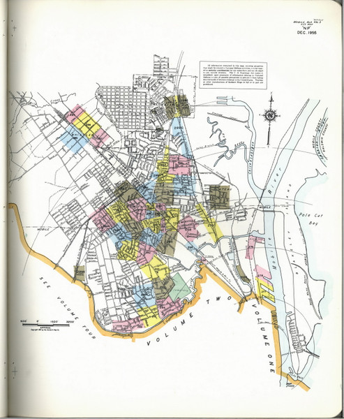 Mobile, Alabama 1956 (2) - Old Map Alabama Fire Insurance Index Mobile, Alabama 1956 (2) - Old Map Alabama Fire Insurance Index