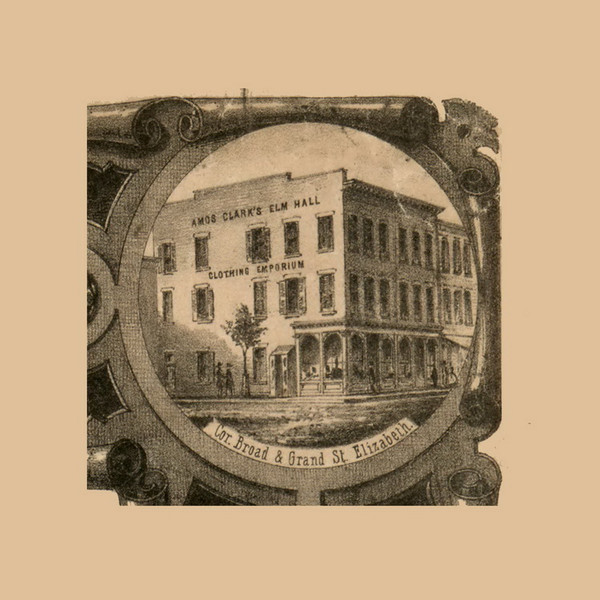 Broad & Grand Streets, New Jersey 1862 Old Town Map Custom Print - Union Co. Broad & Grand Streets, New Jersey 1862 Old Town Map Custom Print - Union Co.