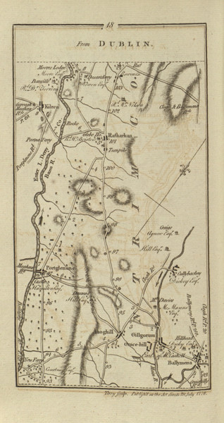 018 Dublin Colerain - Ireland 1777 Road Atlas