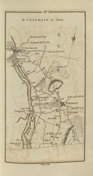 019 Dublin Colerain - Ireland 1777 Road Atlas