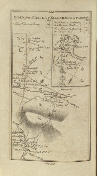 186 Tralee Killarney - Ireland 1777 Road Atlas