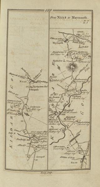 199 Naas Maynooth - Ireland 1777 Road Atlas