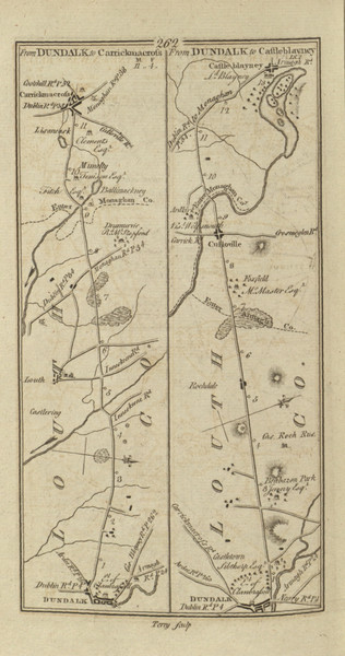262 Dundalk - Ireland 1777 Road Atlas