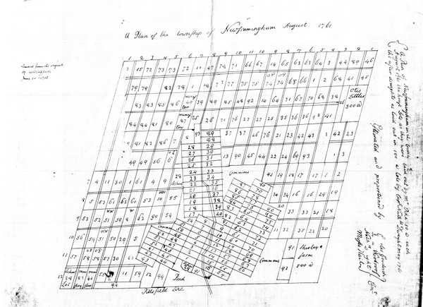 Lanesborough 1761 - Old Map  Berkshire County - Massachusetts Cities Other Lanesborough 1761 - Old Map  Berkshire County - Massachusetts Cities Other